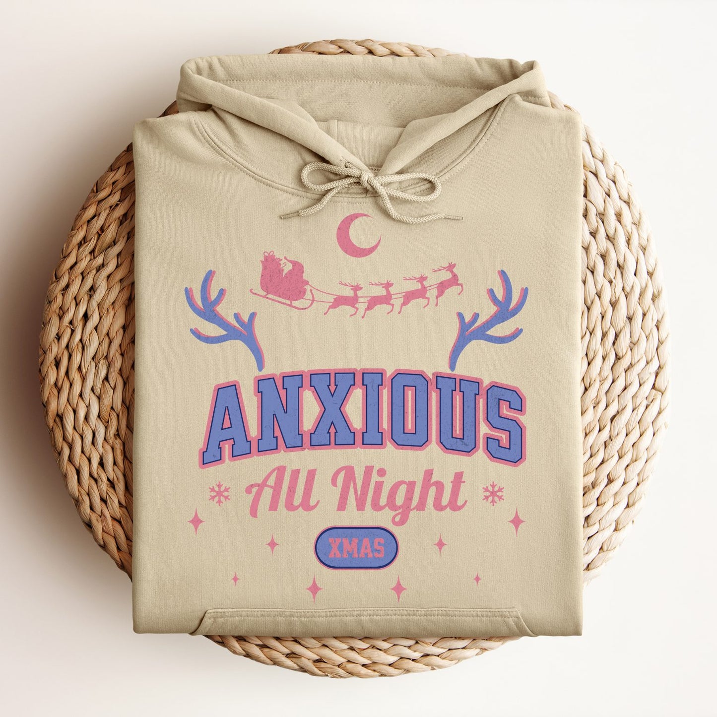 Anxious All Xmas Night (Regular Hoodie)