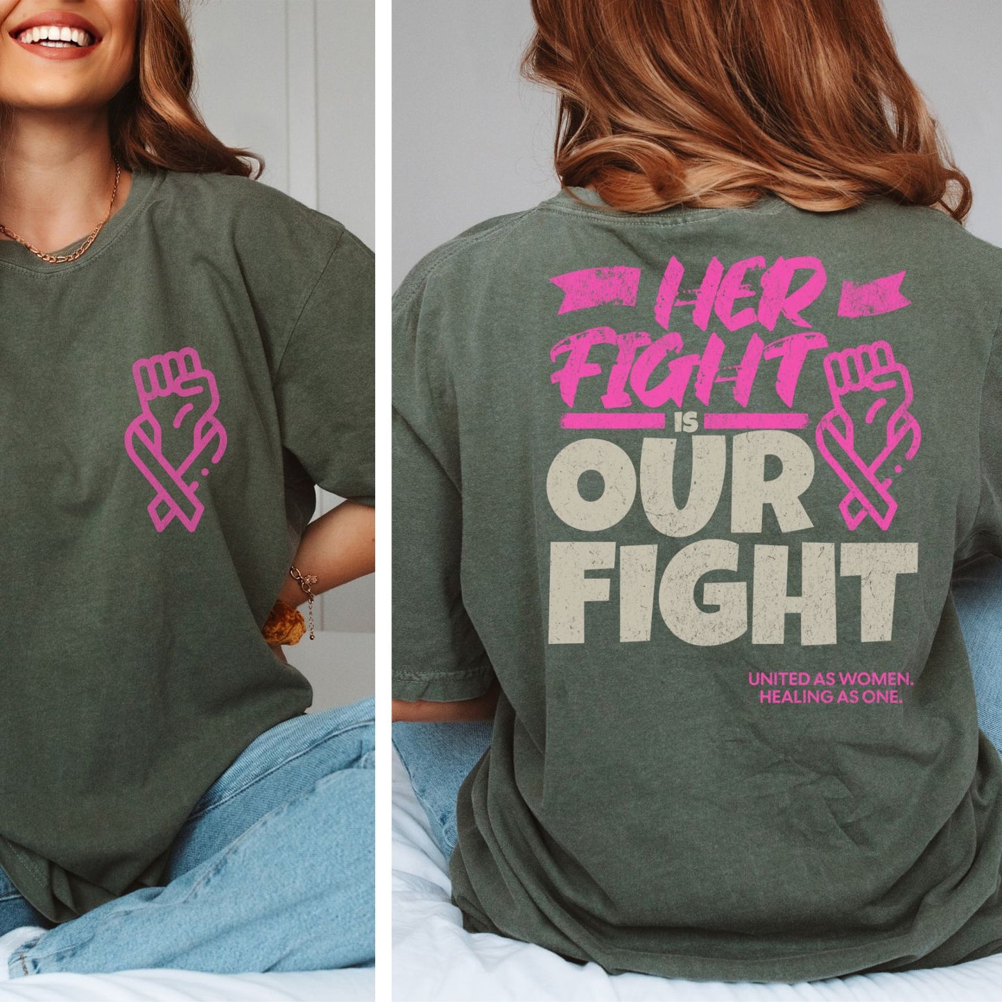 Breast Cancer Awareness (Relaxed Fit T-shirt)