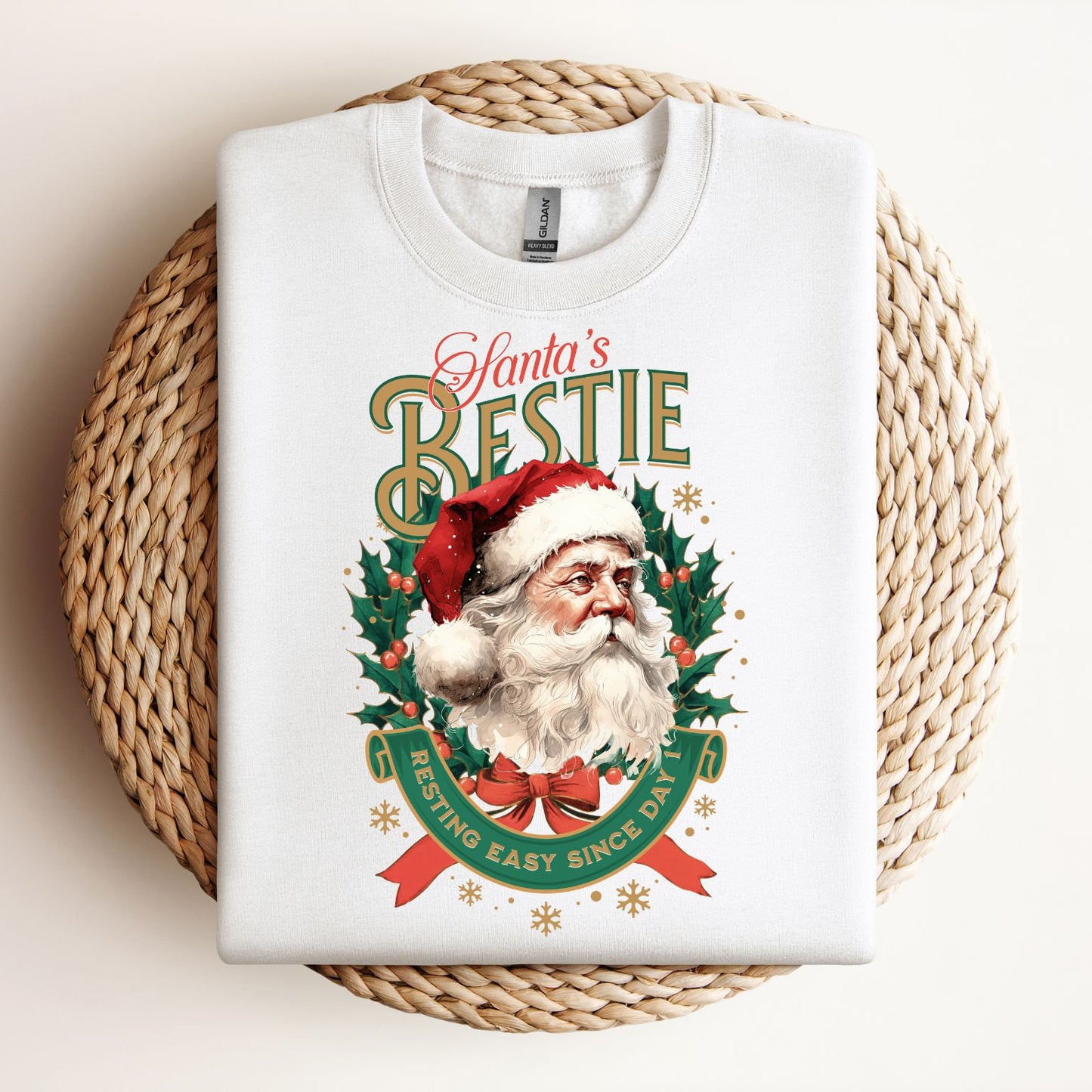 Santa's Bestie (Regular Sweatshirt)