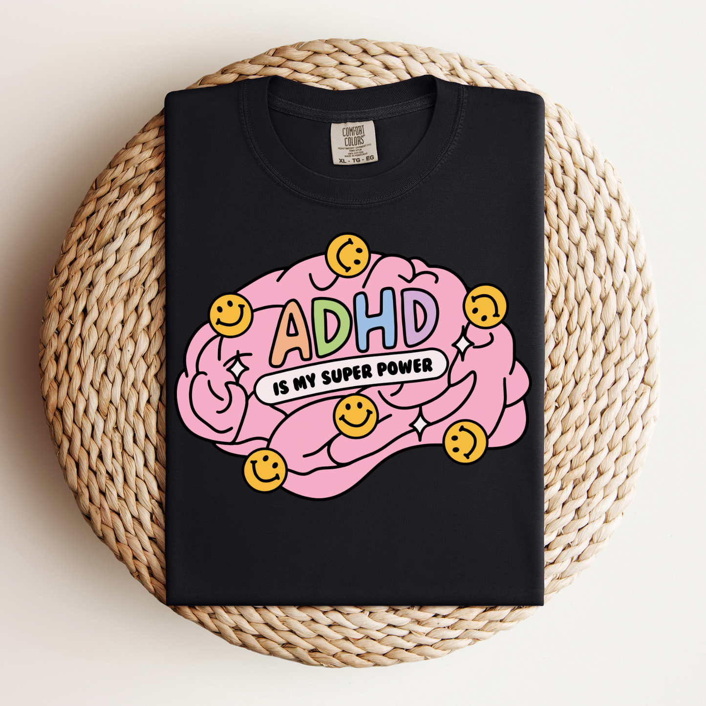 ADHD is My Super Power (Relaxed Fit T-shirt)