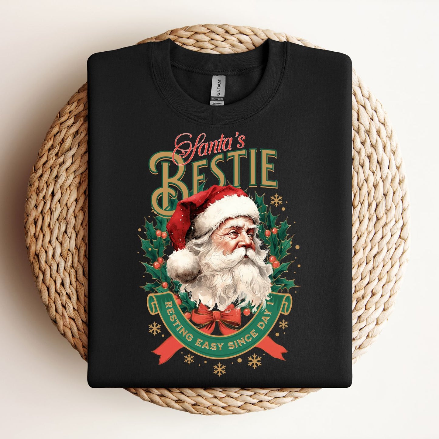 Santa's Bestie (Regular Sweatshirt)