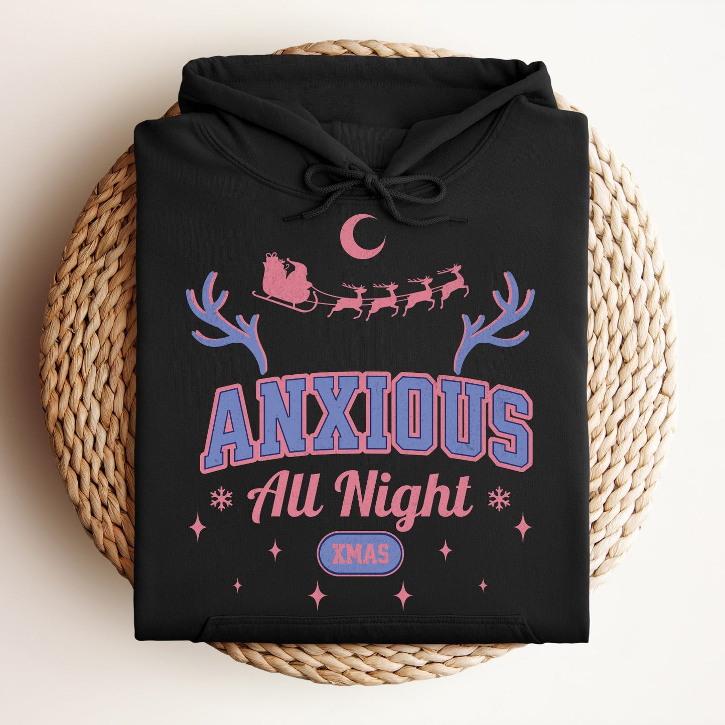 Anxious All Xmas Night (Regular Hoodie)