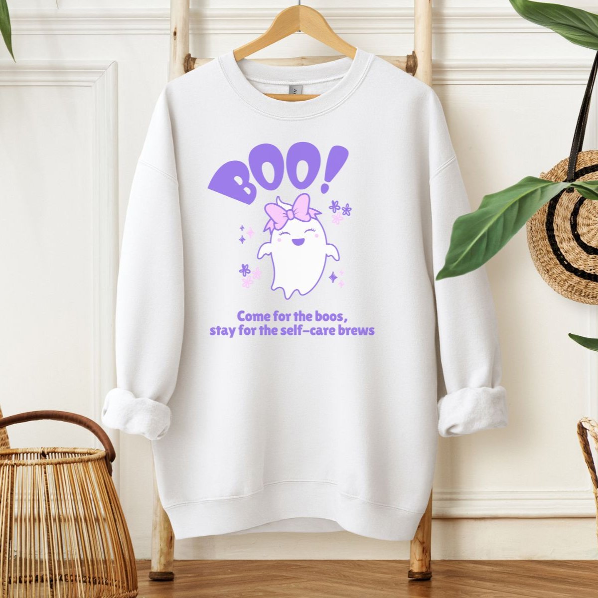 Come for the Boos (Regular Sweatshirt)