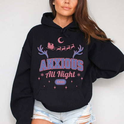 Anxious All Xmas Night (Regular Hoodie)