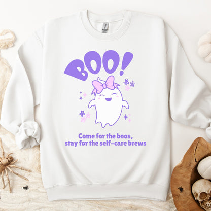 Come for the Boos (Regular Sweatshirt)