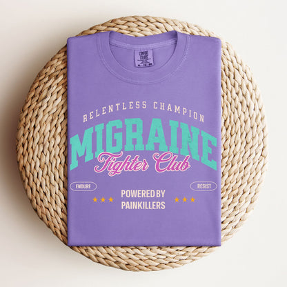 Migraine Fighter Club (Relaxed Fit T-shirt)