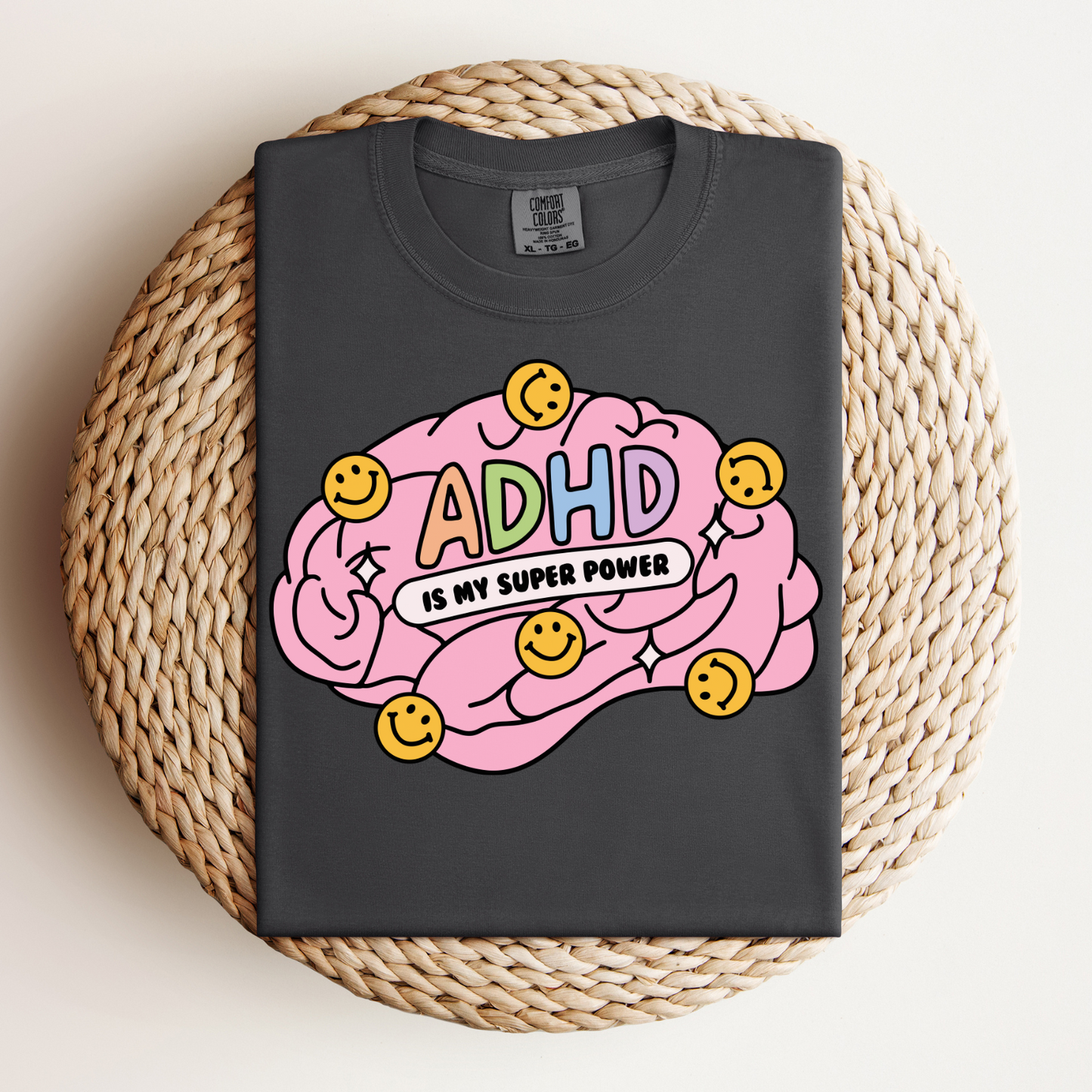 ADHD is My Super Power (Relaxed Fit T-shirt)