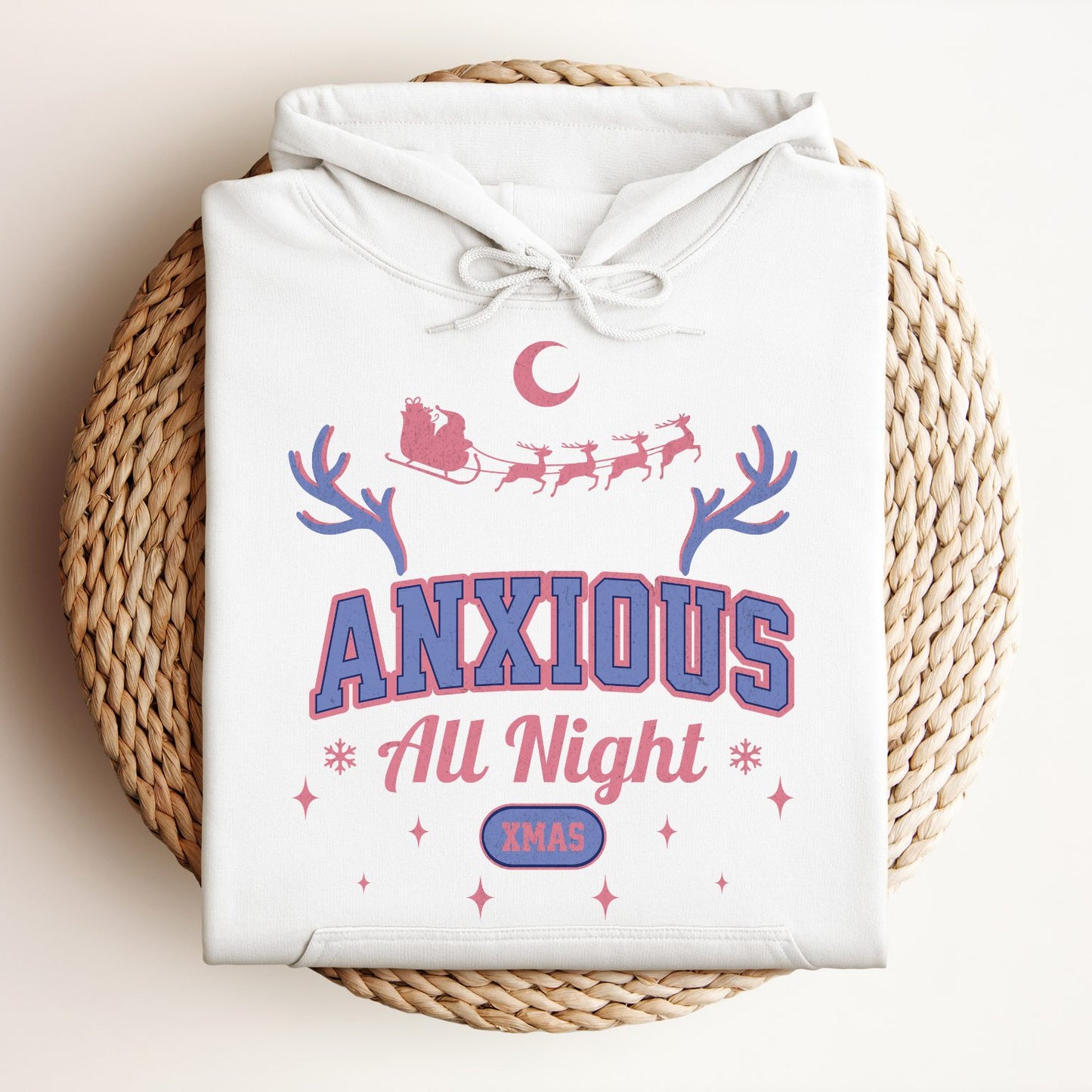 Anxious All Xmas Night (Regular Hoodie)