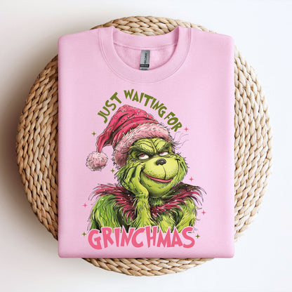 Waiting for Grinchmas (Regular Sweatshirt)