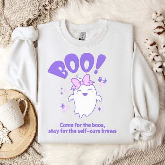 Come for the Boos (Regular Sweatshirt)