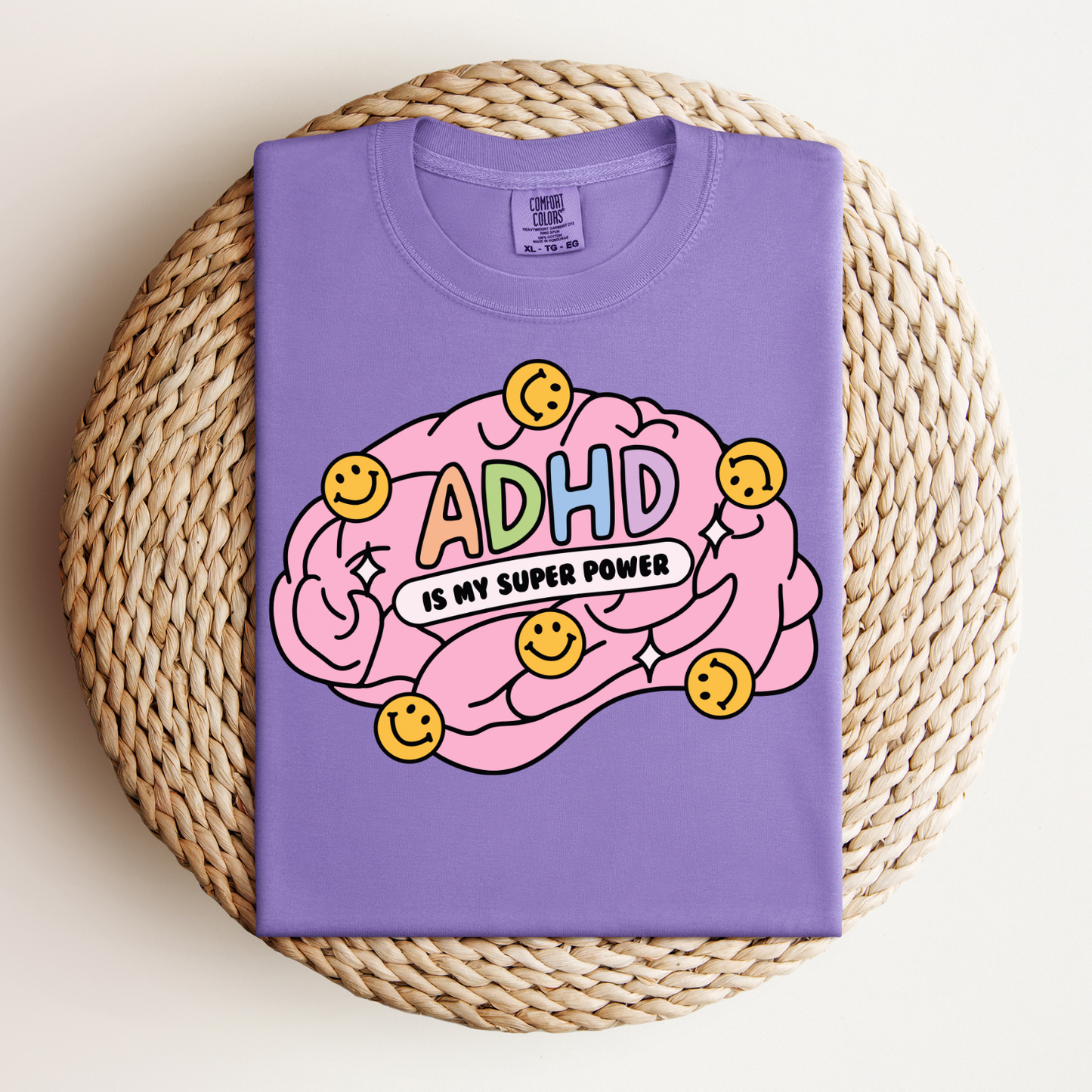 ADHD is My Super Power (Relaxed Fit T-shirt)