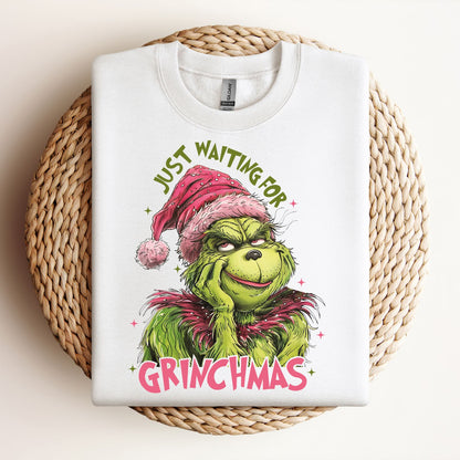 Waiting for Grinchmas (Regular Sweatshirt)