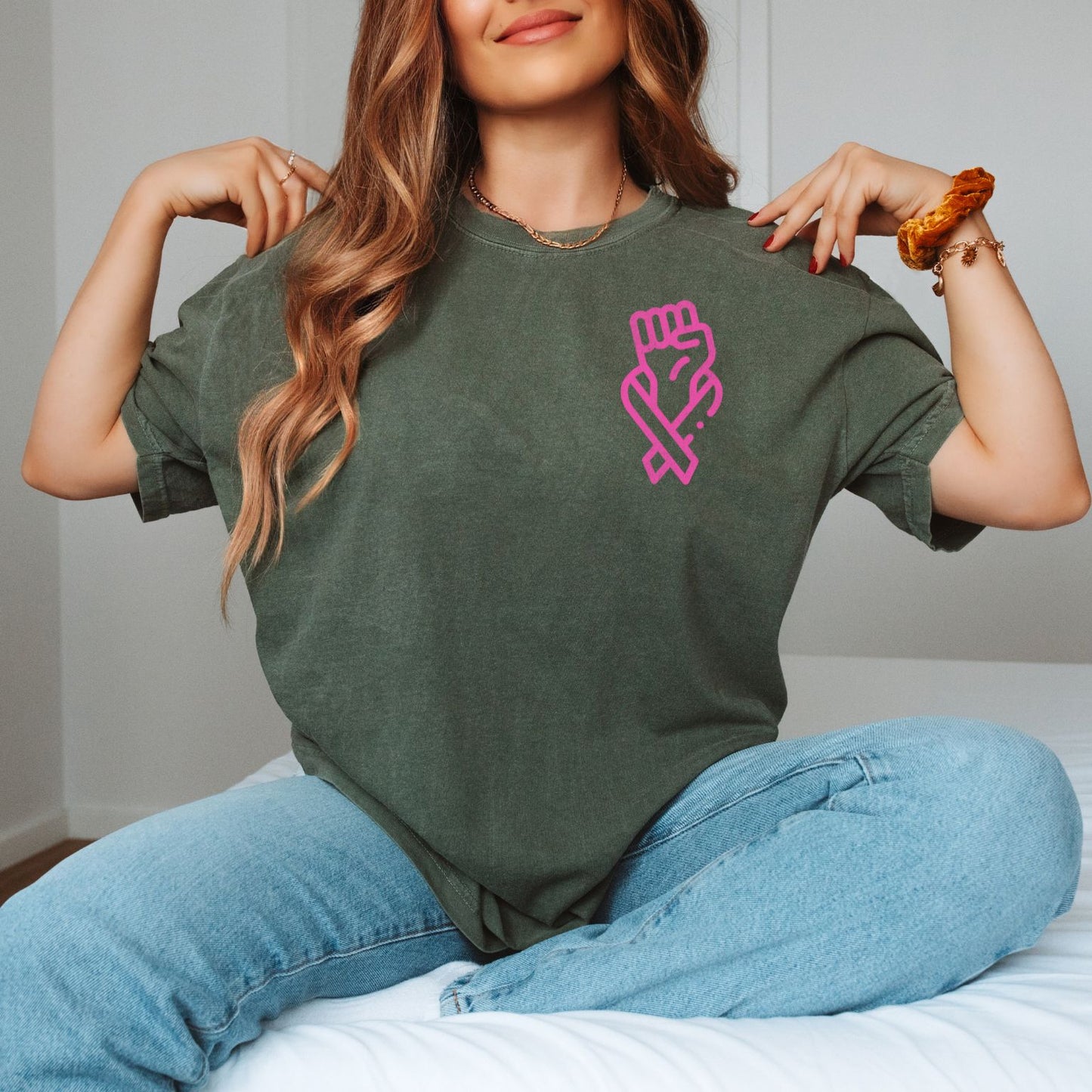 Breast Cancer Awareness (Relaxed Fit T-shirt)