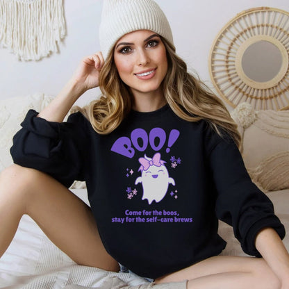 Come for the Boos (Regular Sweatshirt)