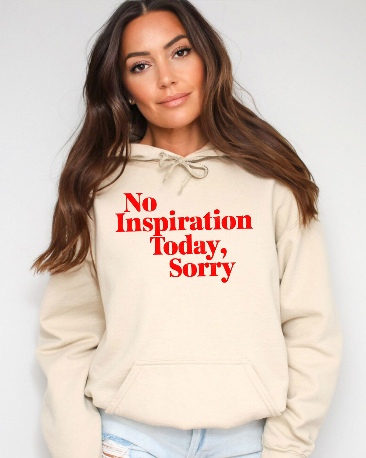 No Inspiration Today (Hoodie - Self Love Saga  Self-love Apparel, Mental Health Matters