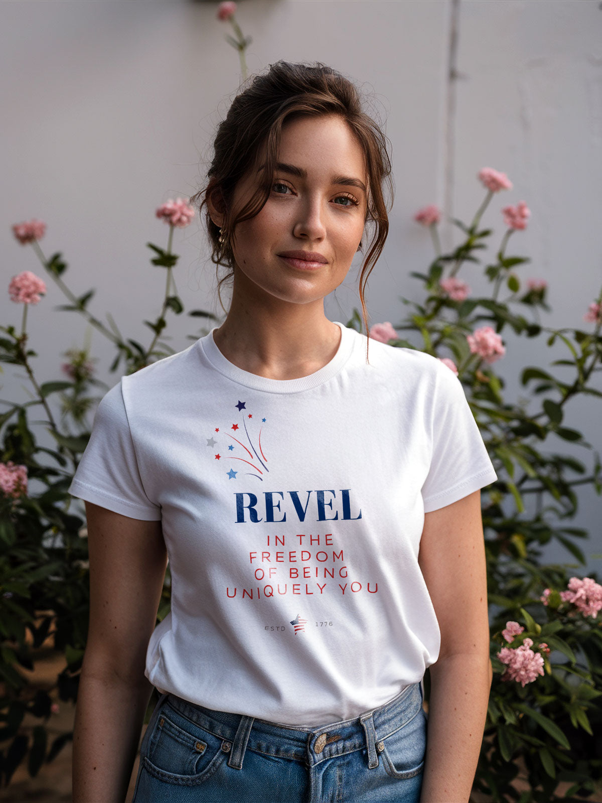 Revel in Freedom (Regular fit t-shirt) - Self Love Saga  Self-love Apparel, Mental Health Matters