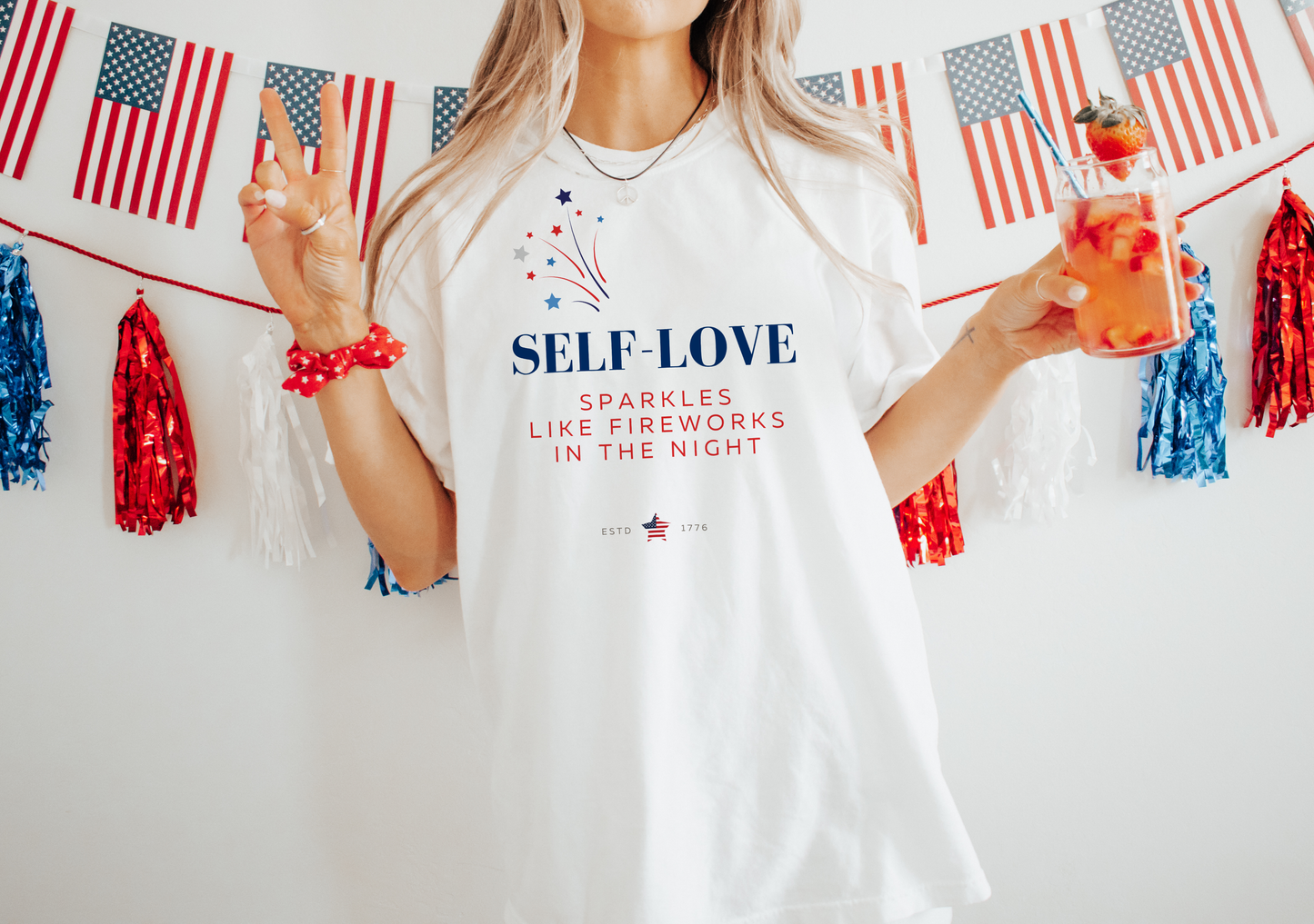 Self-Love Sparkles (Regular Fit T-shirt)