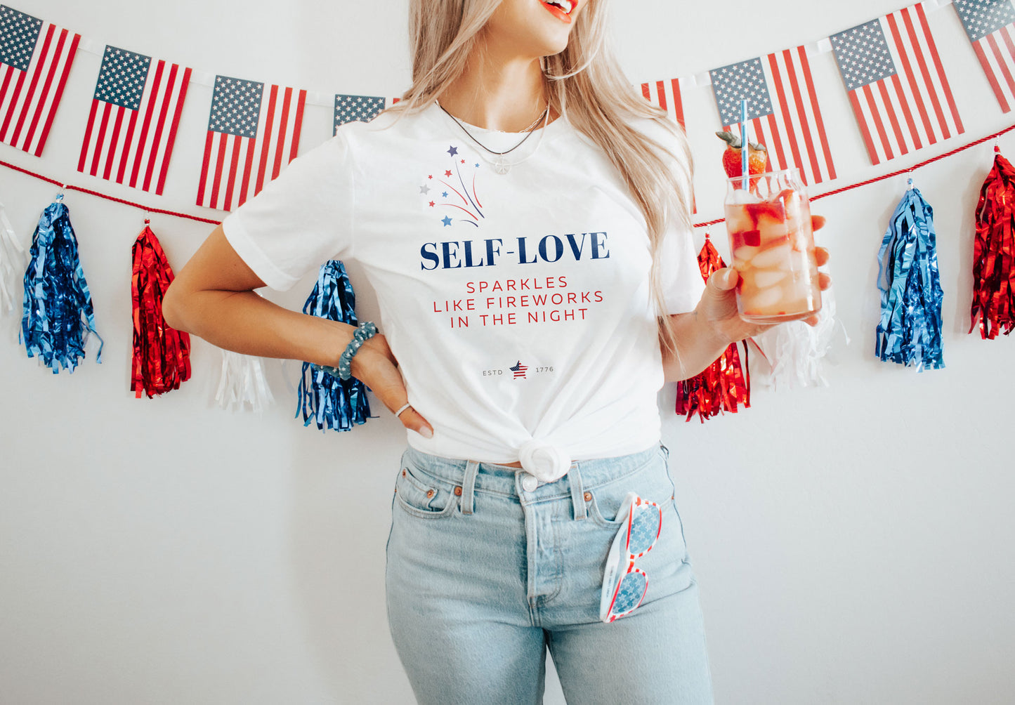 Self-Love Sparkles (Regular Fit T-shirt)