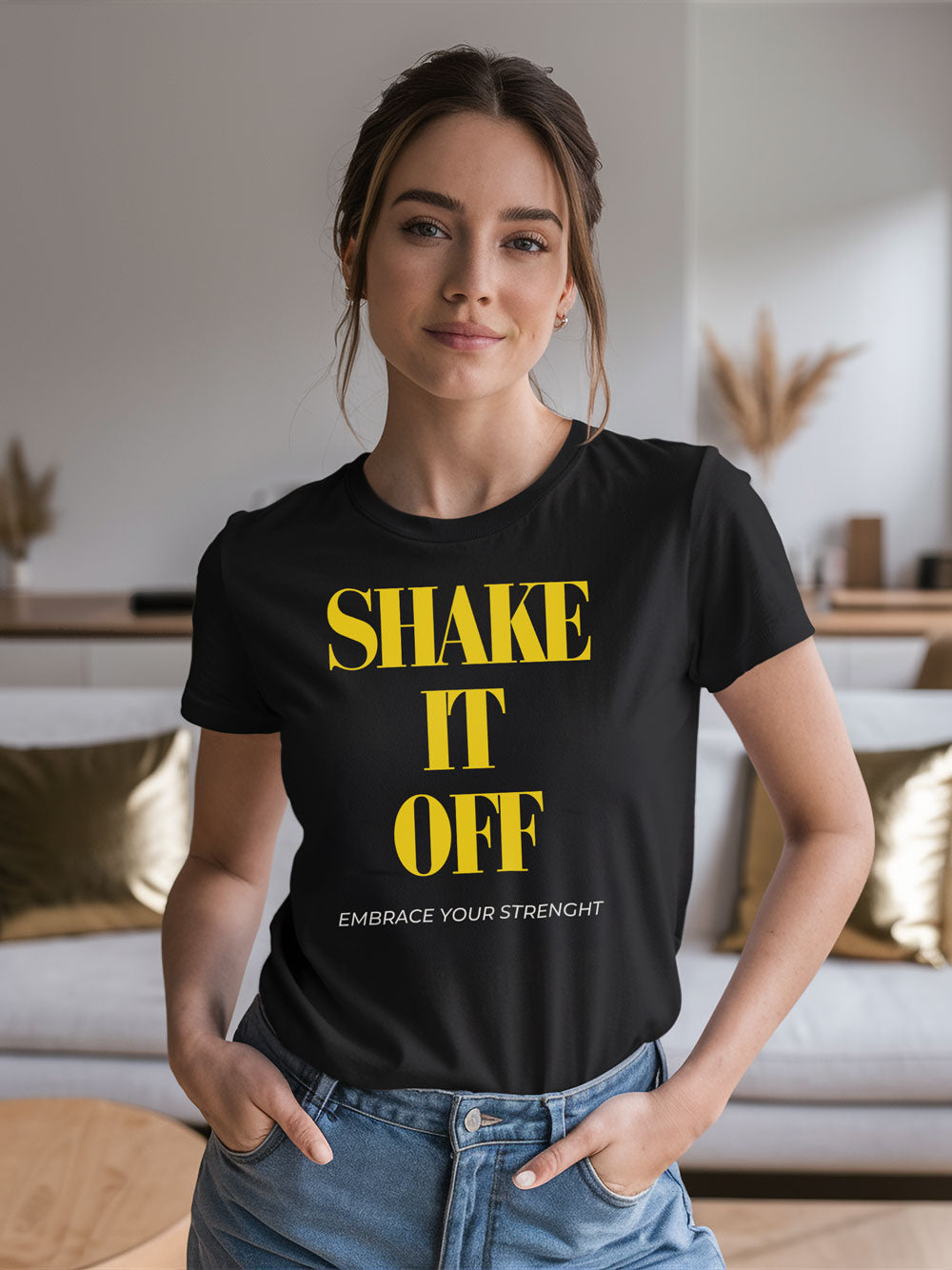 Shake It Off | Unisex t-shirt - Self Love Saga  Self-love Apparel, Mental Health Matters