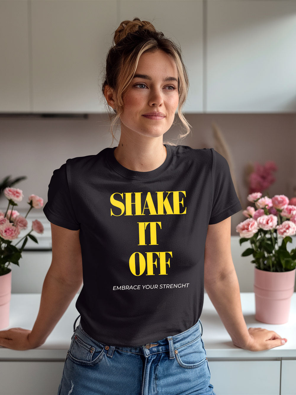 Shake It Off | Unisex t-shirt - Self Love Saga  Self-love Apparel, Mental Health Matters