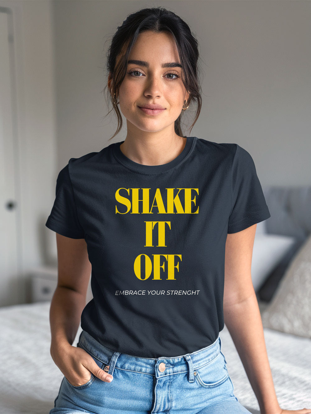 Shake It Off | Unisex t-shirt - Self Love Saga  Self-love Apparel, Mental Health Matters