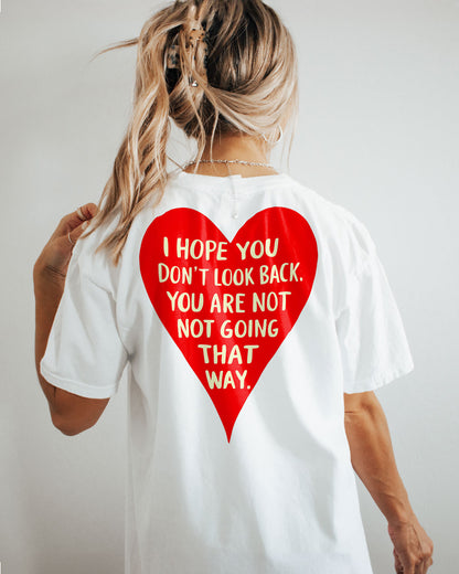 Don’t Look Back (Relaxed Fit T-shirt) - Self Love Saga  Self-love Apparel, Mental Health Matters