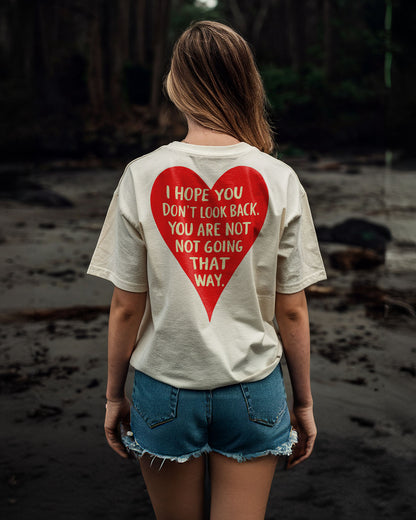 Don’t Look Back (Relaxed Fit T-shirt) - Self Love Saga  Self-love Apparel, Mental Health Matters