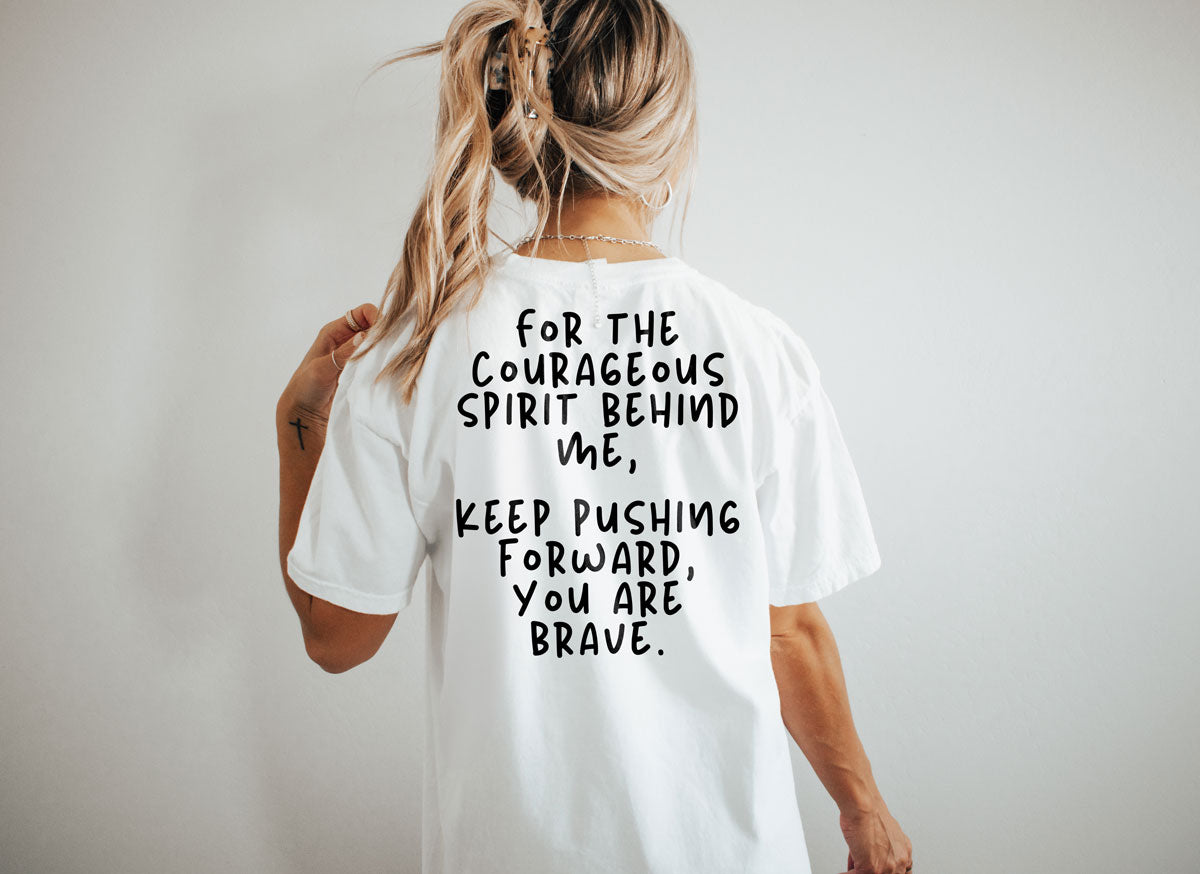 Keep Pushing Forward | Unisex garment-dyed heavyweight t-shirt - Self Love Saga  Self-love Apparel, Mental Health Matters