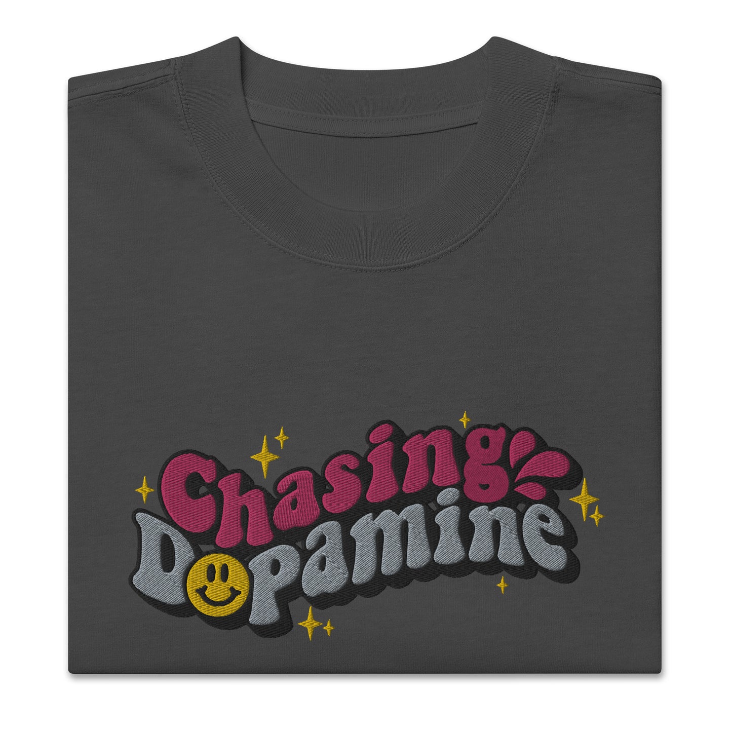 Chasing Dopamine | Oversized faded t-shirt - Self Love Saga  Self-love Apparel, Mental Health Matters