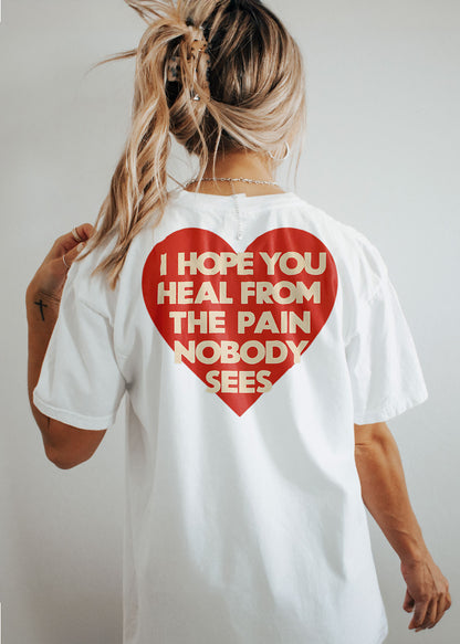 The Pain Nobody Sees | Relaxed Fit T-shirt - Self Love Saga  Self-love Apparel, Mental Health Matters