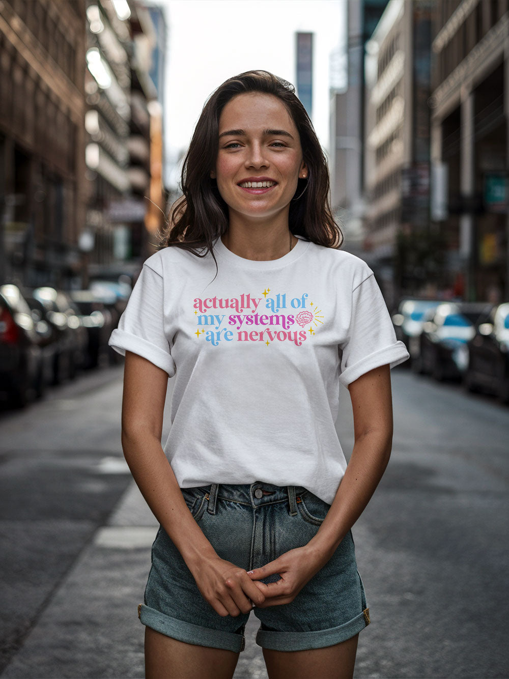 All my Systems are Nervous | Unisex t-shirt - Self Love Saga  Self-love Apparel, Mental Health Matters