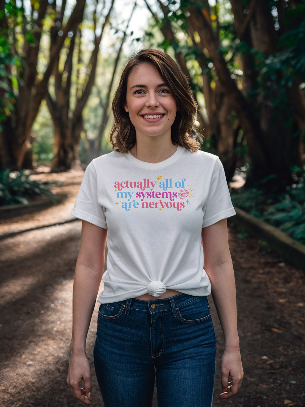 All my Systems are Nervous | Unisex t-shirt - Self Love Saga  Self-love Apparel, Mental Health Matters