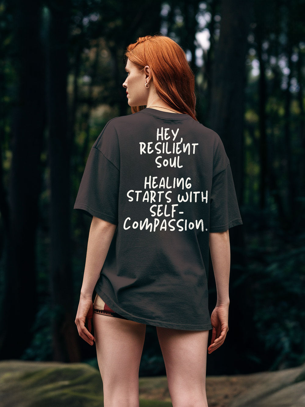 Start with Self-Compassion | Unisex garment-dyed heavyweight t-shirt - Self Love Saga  Self-love Apparel, Mental Health Matters