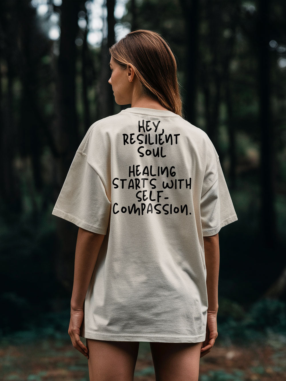 Start with Self-Compassion | Unisex garment-dyed heavyweight t-shirt - Self Love Saga  Self-love Apparel, Mental Health Matters