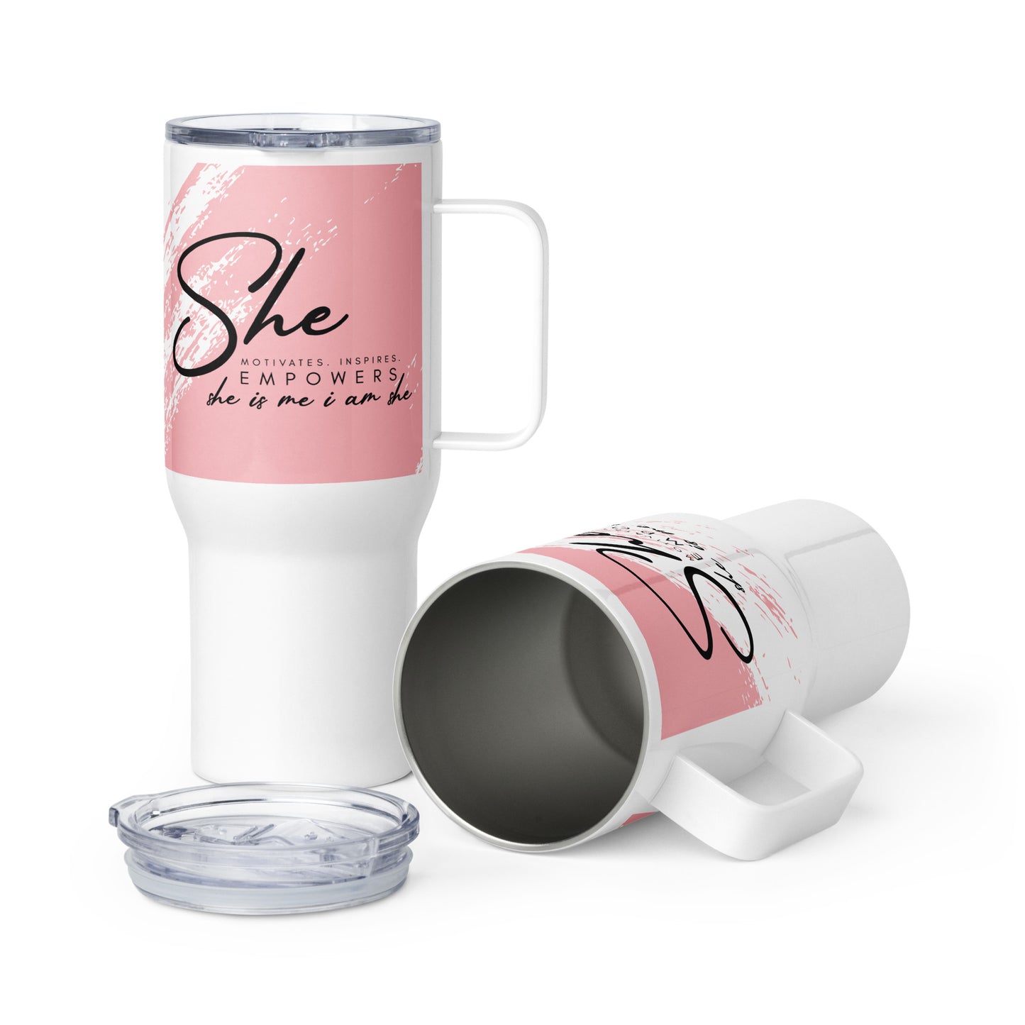 She Empowers | Travel mug - Self Love Saga  Self-love Apparel, Mental Health Matters