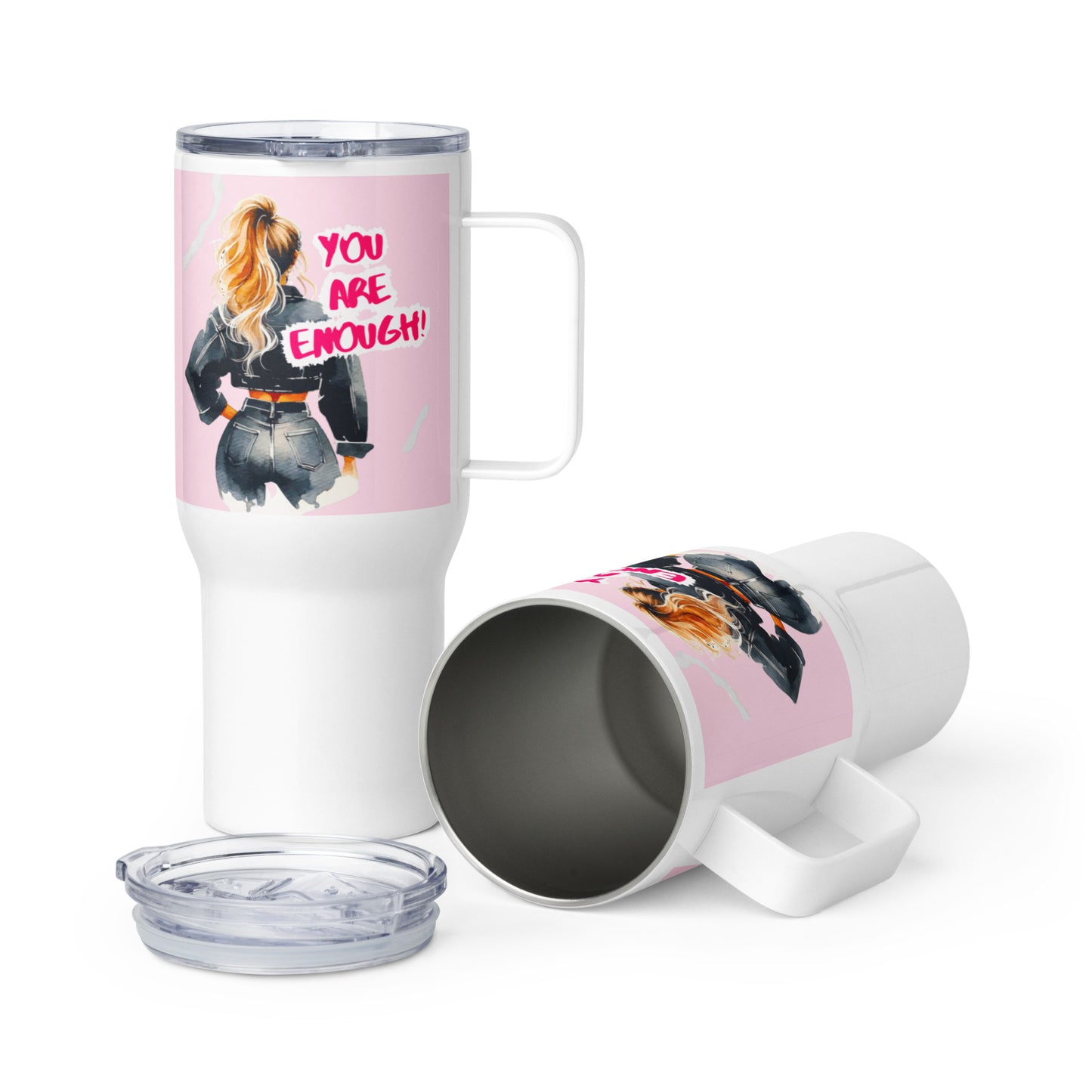 Your Are Enough | Travel mug - Self Love Saga  Self-love Apparel, Mental Health Matters