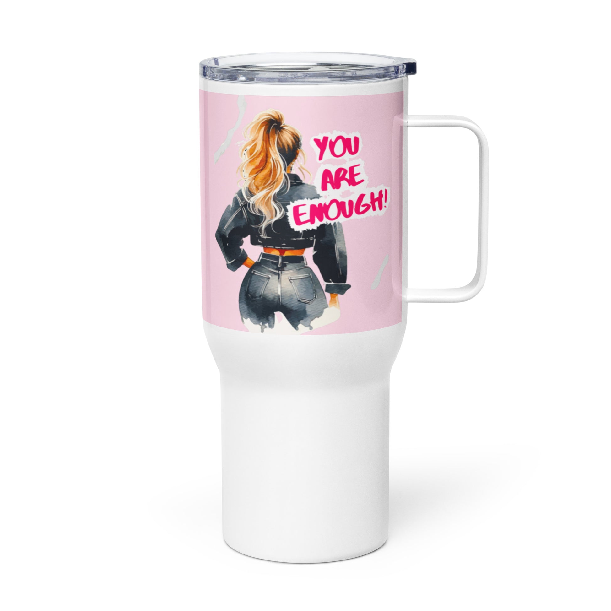 Your Are Enough | Travel mug - Self Love Saga  Self-love Apparel, Mental Health Matters