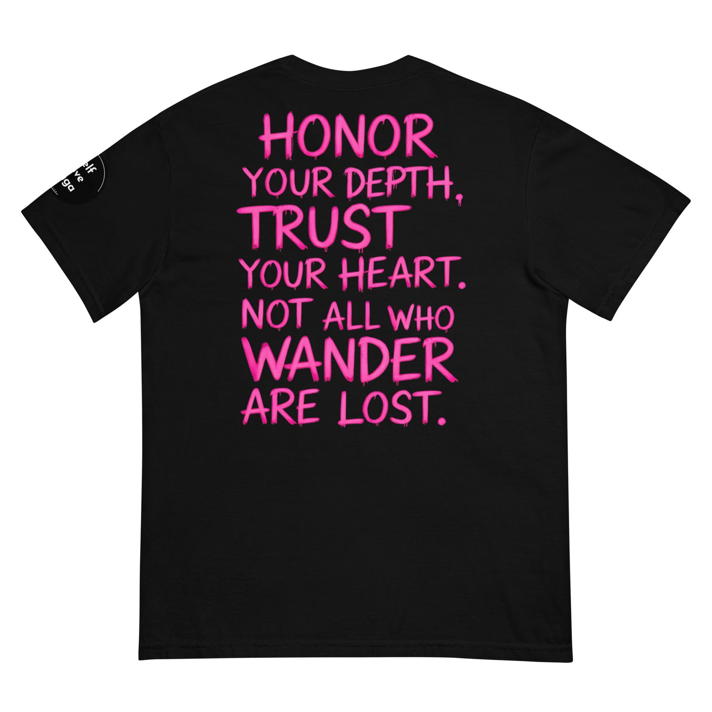 Honor Your Depth (Relaxed Fit T-Shirt) - Self Love Saga  Self-love Apparel, Mental Health Matters