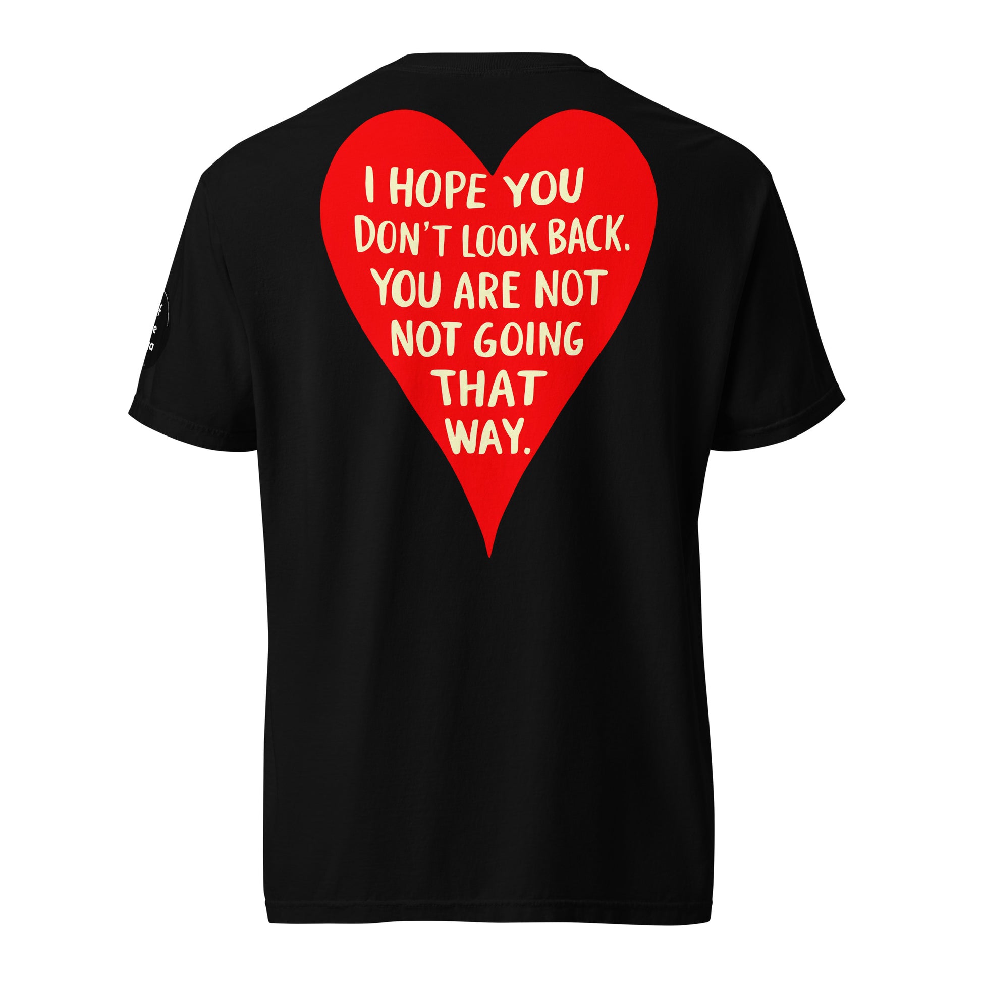 Don’t Look Back (Relaxed Fit T-shirt) - Self Love Saga  Self-love Apparel, Mental Health Matters