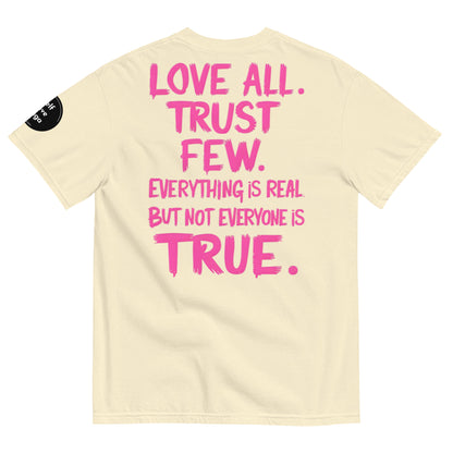 Love All. Trust Few | Relaxed Fit T-Shirt - Self Love Saga  Self-love Apparel, Mental Health Matters