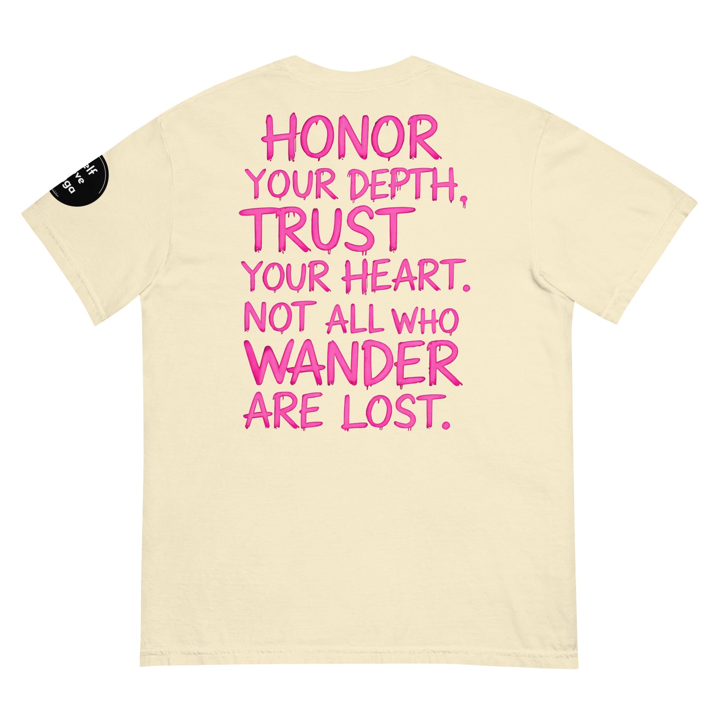 Honor Your Depth (Relaxed Fit T-Shirt) - Self Love Saga  Self-love Apparel, Mental Health Matters