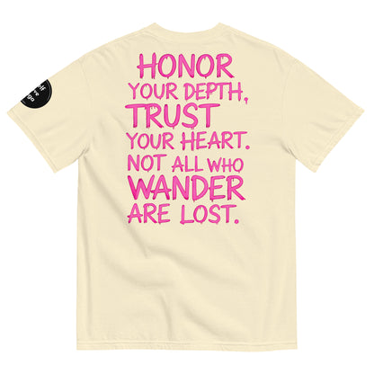 Honor Your Depth (Relaxed Fit T-Shirt) - Self Love Saga  Self-love Apparel, Mental Health Matters