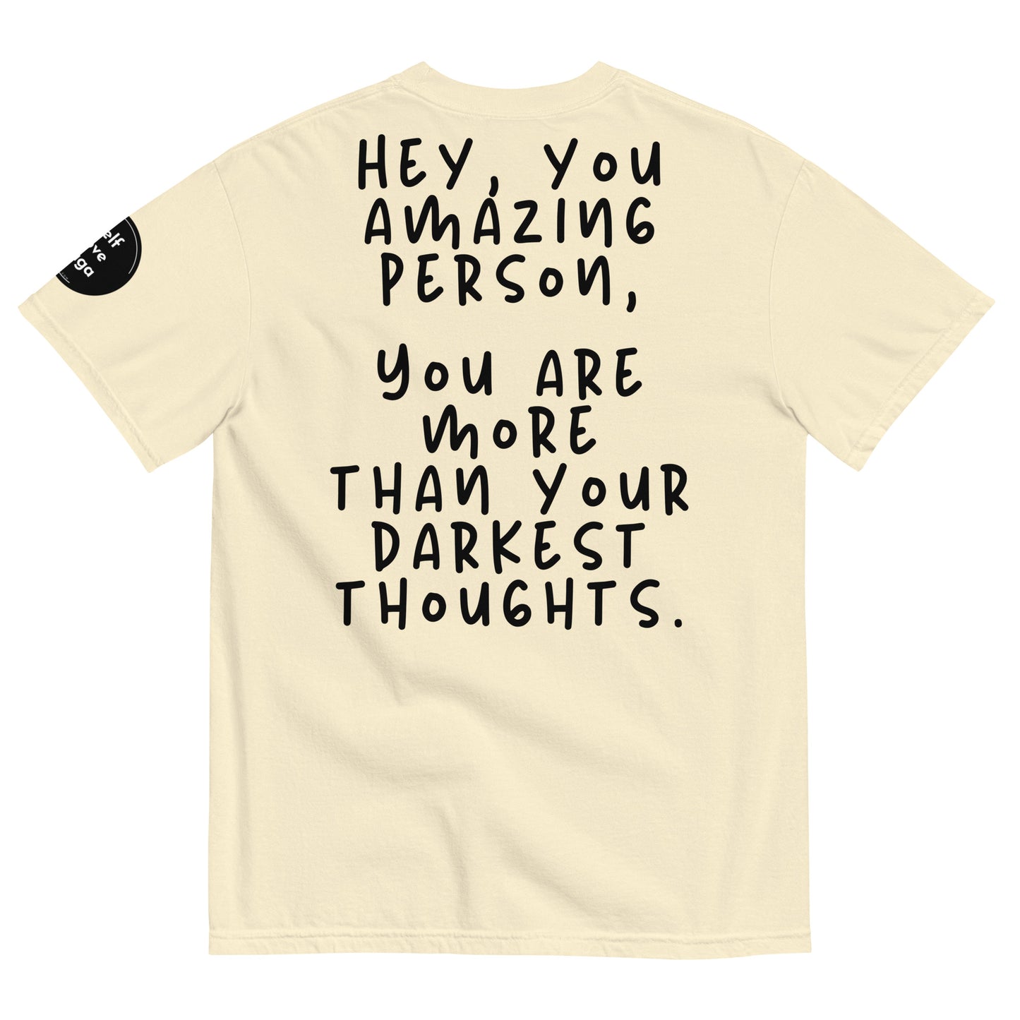 Your darkest thoughts (Relaxed Fit T-shirt) - Self Love Saga  Self-love Apparel, Mental Health Matters