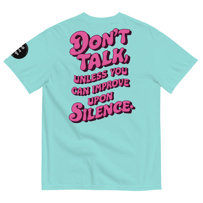 Improve Upon Silence (Relaxed Fit T-Shirt) - Self Love Saga  Self-love Apparel, Mental Health Matters