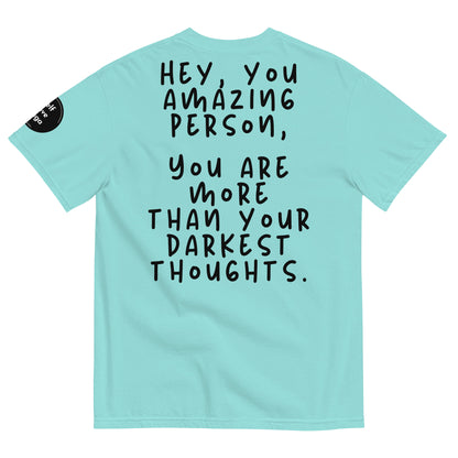 Your darkest thoughts (Relaxed Fit T-shirt) - Self Love Saga  Self-love Apparel, Mental Health Matters