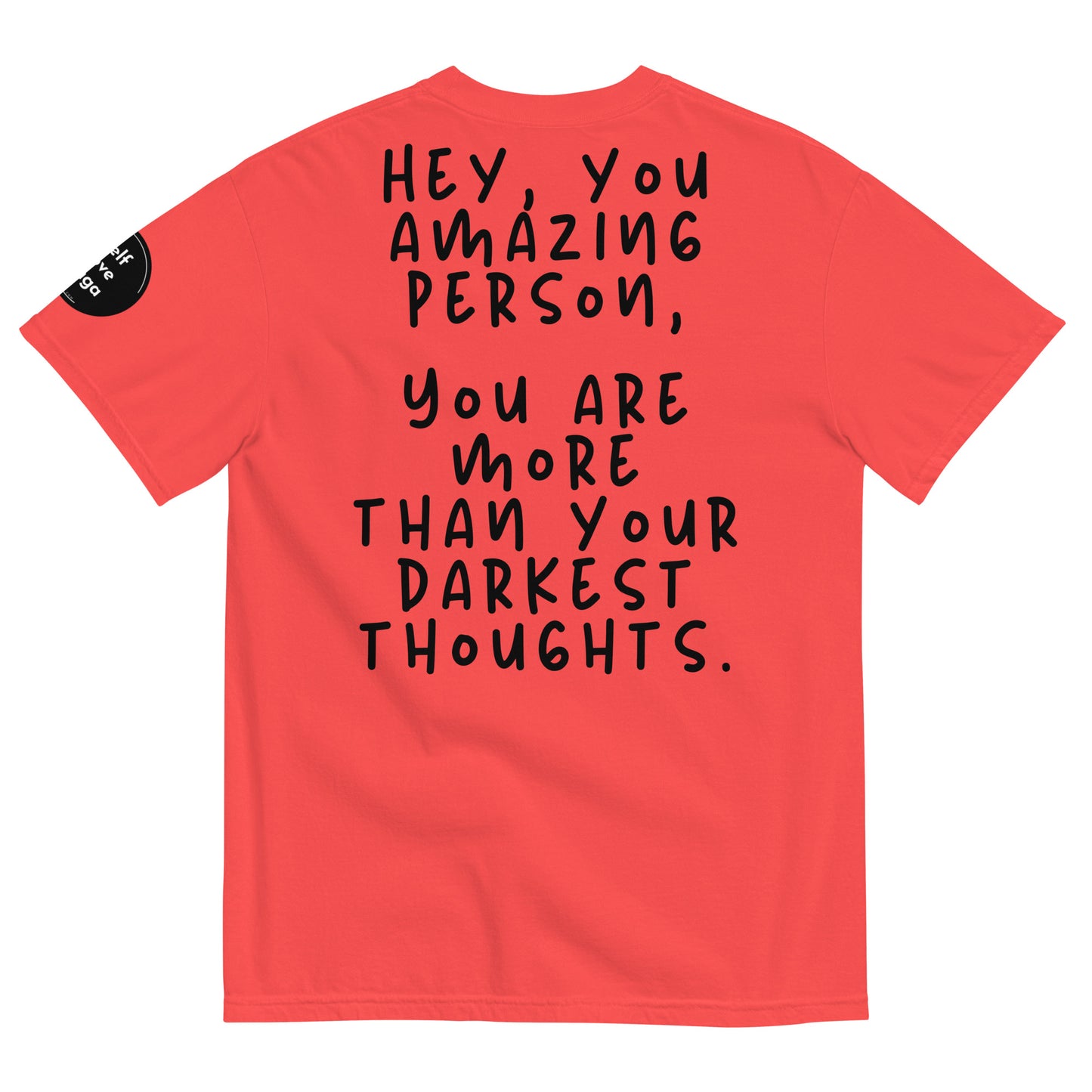 Your darkest thoughts (Relaxed Fit T-shirt) - Self Love Saga  Self-love Apparel, Mental Health Matters