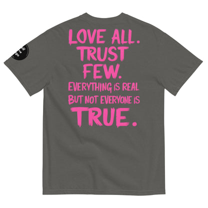 Love All. Trust Few | Relaxed Fit T-Shirt - Self Love Saga  Self-love Apparel, Mental Health Matters