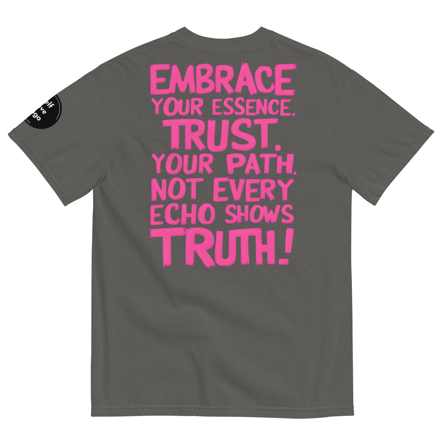 Embrace your Essence | Unisex garment-dyed heavyweight t-shirt - Self Love Saga  Self-love Apparel, Mental Health Matters