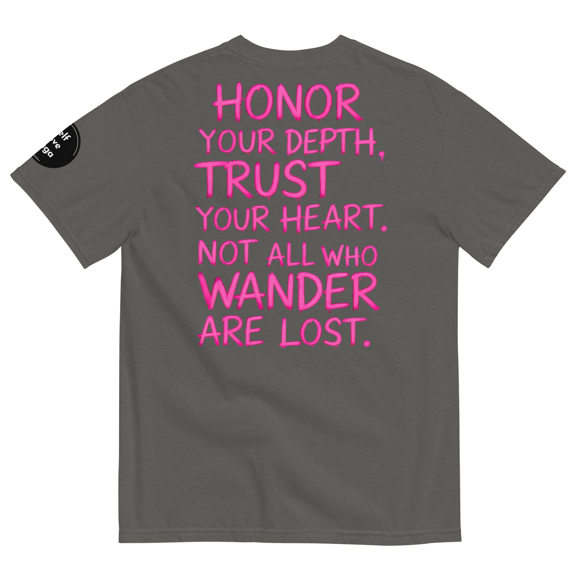 Honor Your Depth (Relaxed Fit T-Shirt) - Self Love Saga  Self-love Apparel, Mental Health Matters