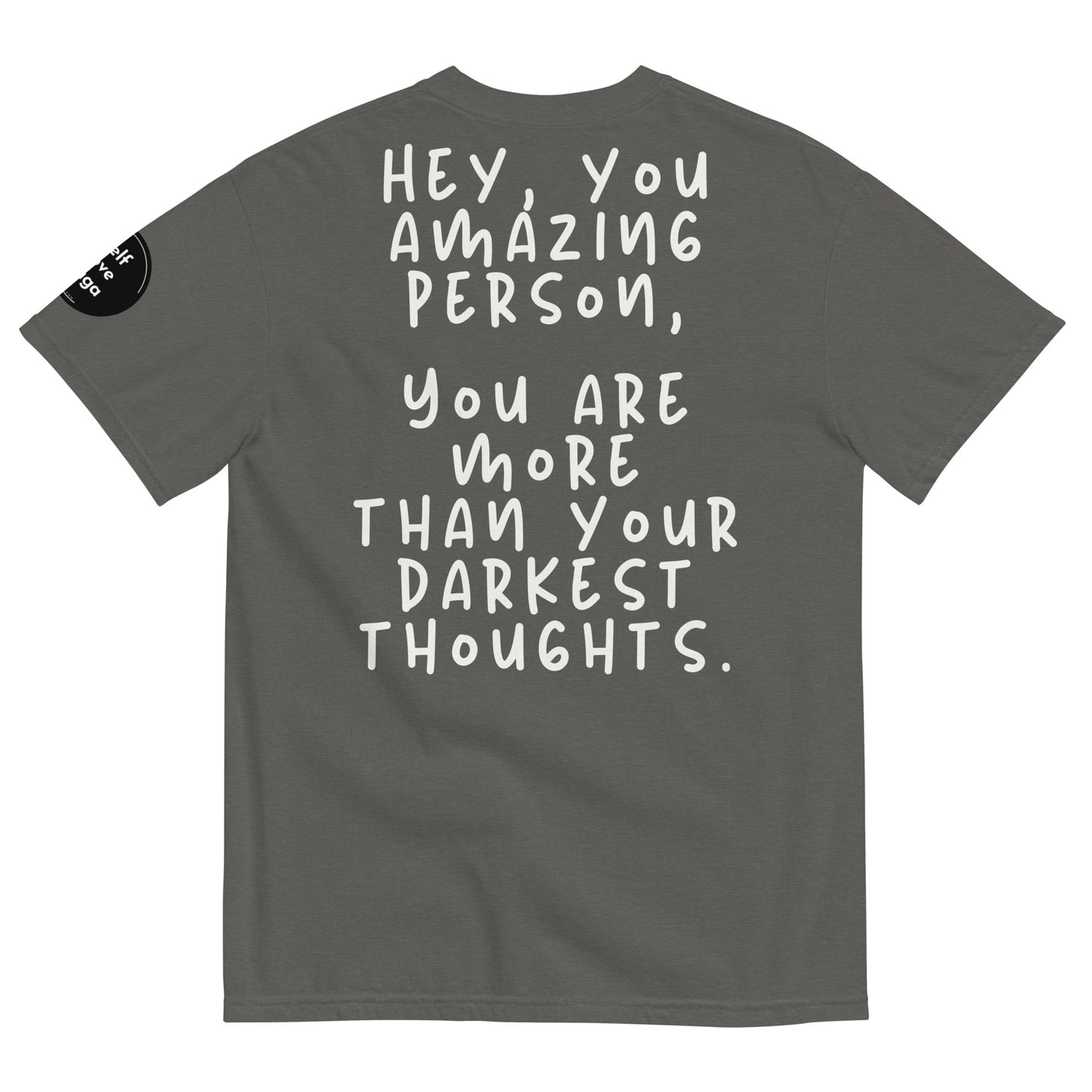 Your darkest thoughts (Relaxed Fit T-shirt) - Self Love Saga  Self-love Apparel, Mental Health Matters